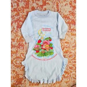 80’s Strawberry Shortcake Vintage Kids Nightgown – Size 4